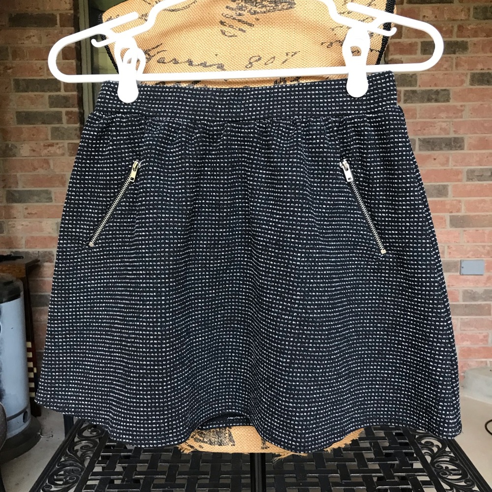 Joe B NWOT Striped Skater Circle Skirt Small